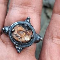 Cincin Perak Pria Kuno Antik